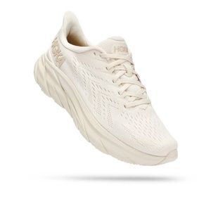 womens hoka clifton 8 eggnog